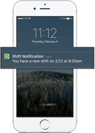 Schedule by shift