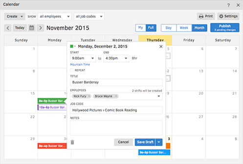 QuickBooks Time time tracking + scheduling = better together.