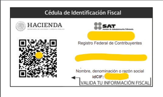 Cédula De Identificación Fiscal | INTUIT MX