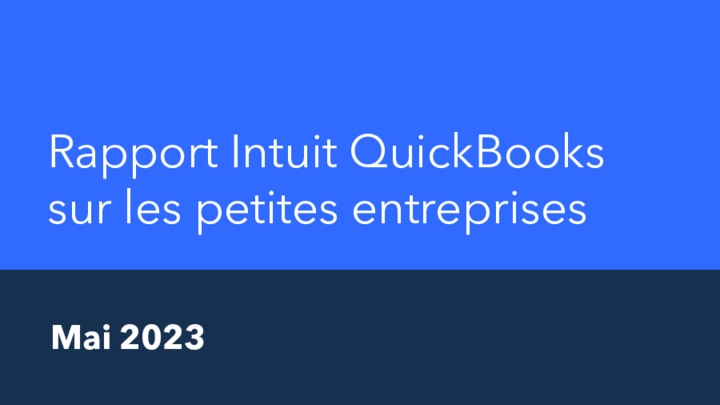 Intuit QuickBooks Index des petites entreprises, mai 2023