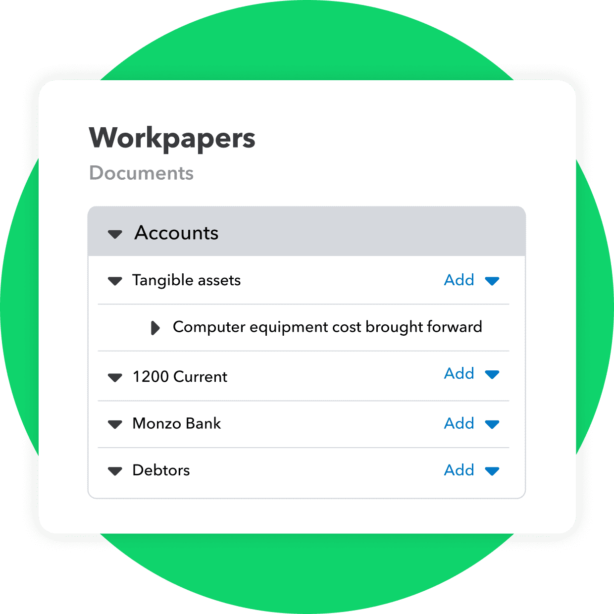 Your client documents all in one place