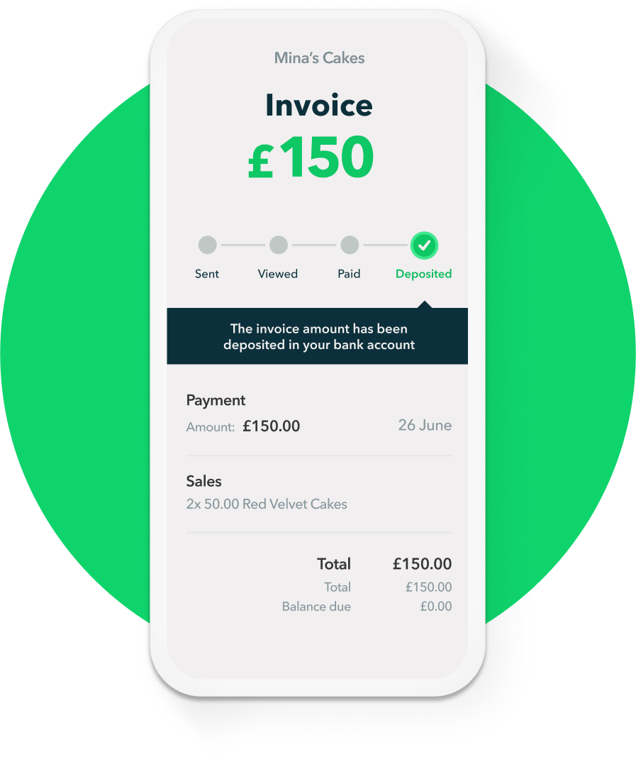 Invoice on the spot