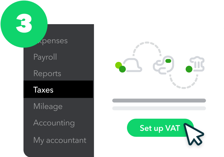 Select Set Up VAT to activate VAT