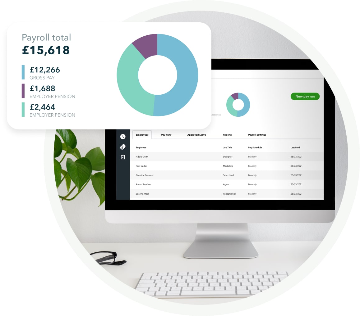 Manage your payroll and business finances in one place